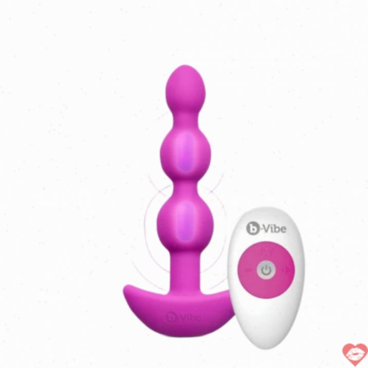 b-Vibe Triplet Beads Hậu Môn Rung 3 Nút Sướng Rên 