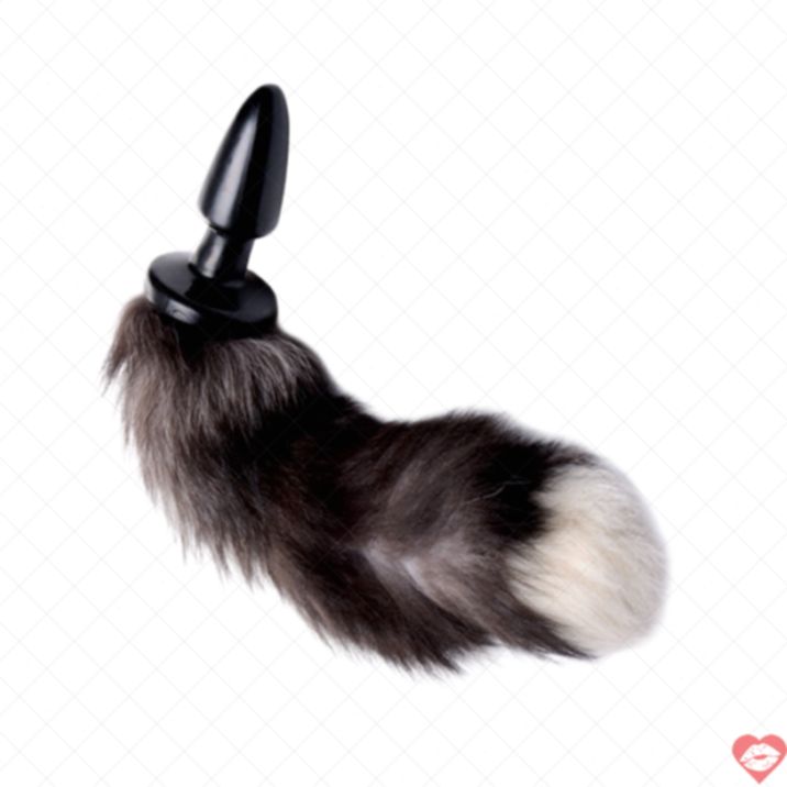 Đuôi Cáo Tailz Fox Xám Trym Mềm Gợi Cảm 