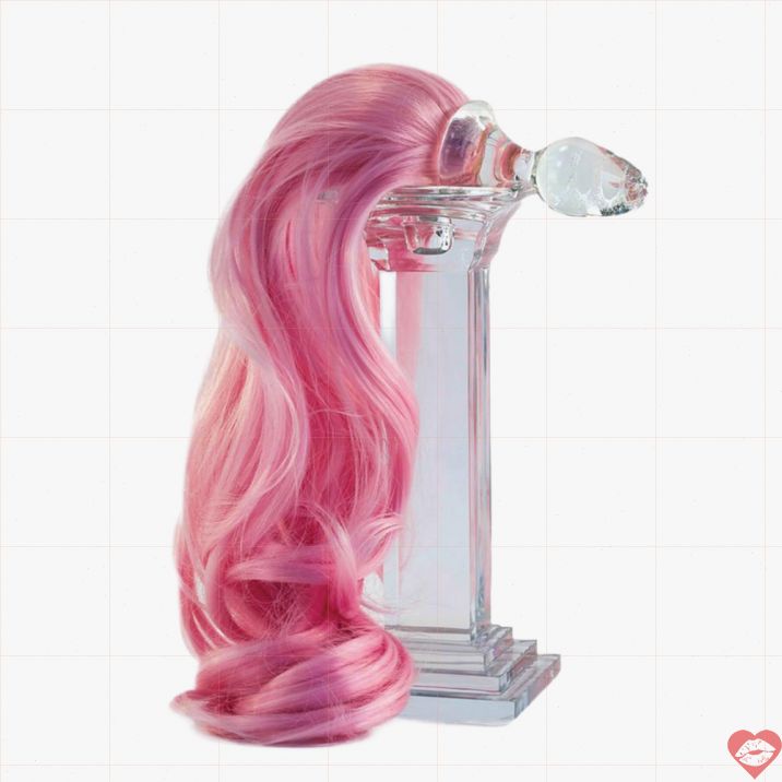 Pony Tail Butt Plug Thủy Tinh Đuôi Ngựa Fantasy Rên 