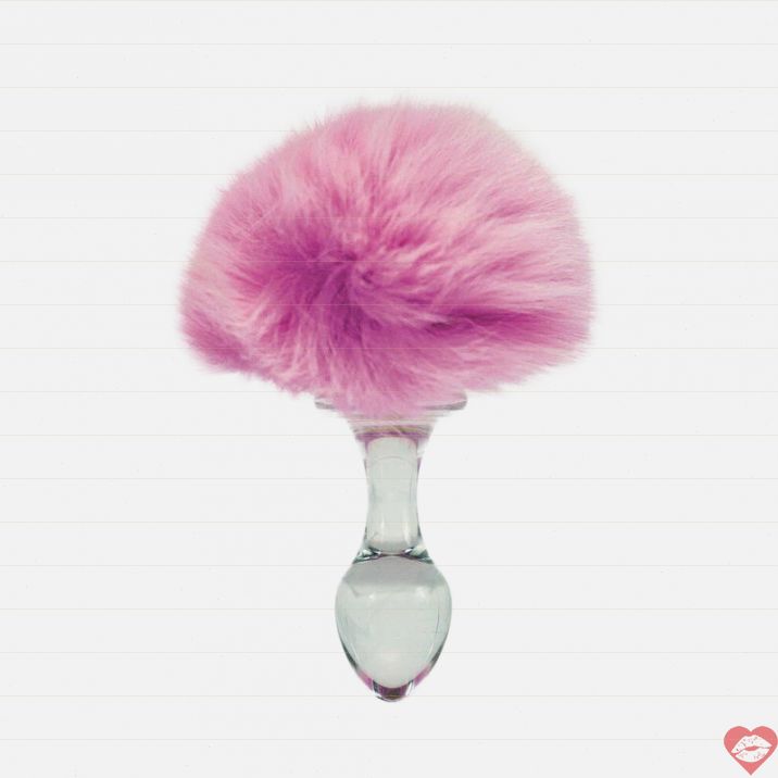 Crystal Bunny Tail Magnetic Plug XBIZ Giải Thưởng Cute 
