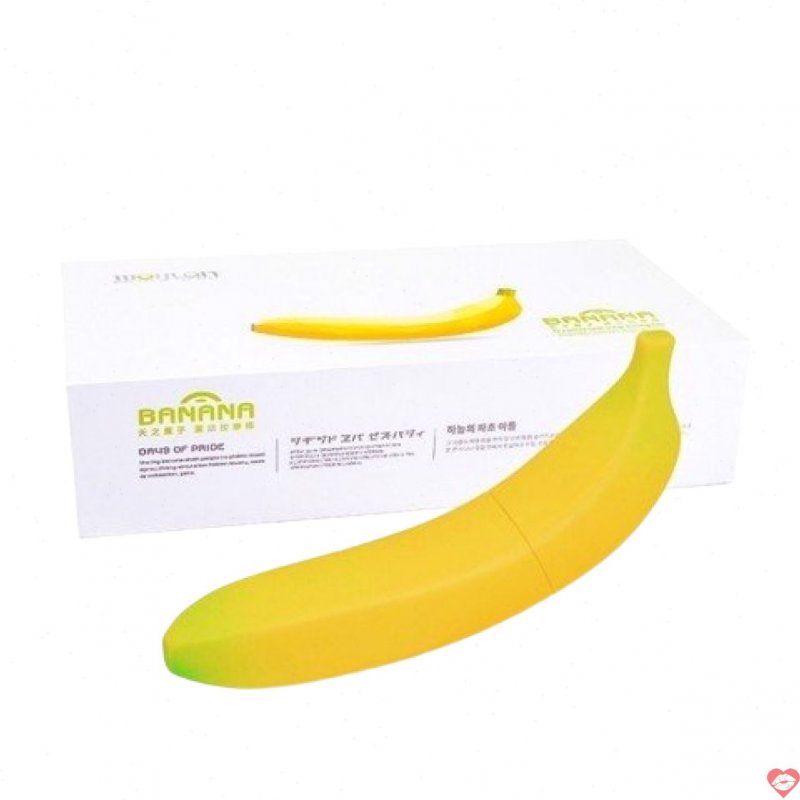Dương vật giả rung trái chuối Moylan dễ thương khoái cảm cao 