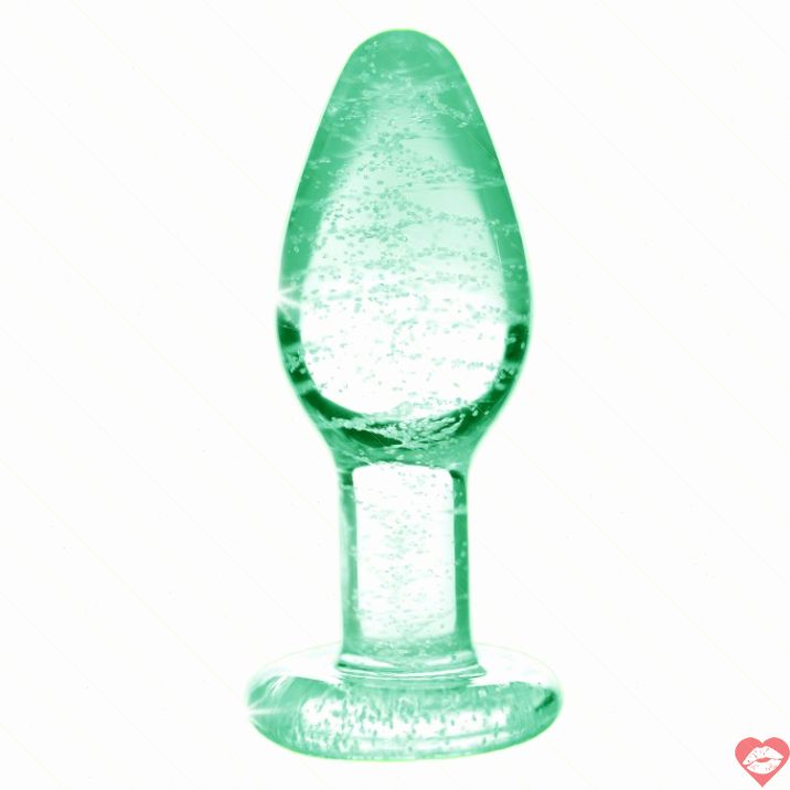 Booty Sparks Plug Kính Xanh Glow Hậu Môn Kỳ Bí 