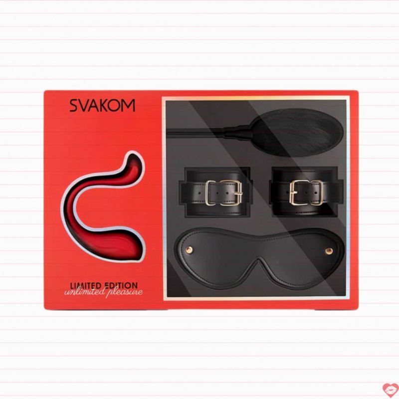 Bộ dụng cụ bạo dâm BDSM Svakom Limited Edition cao cấp hỗ trợ 