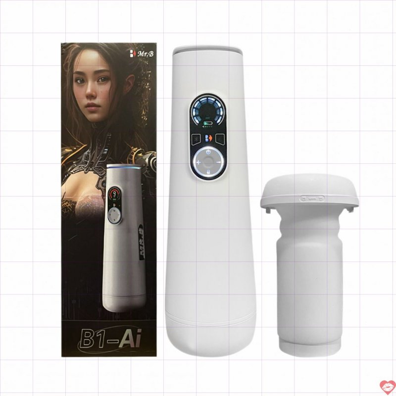 Âm đạo giả Mr.B B1-Ai đa năng rung thụt toả nhiệt cảm ứng hiện đại 