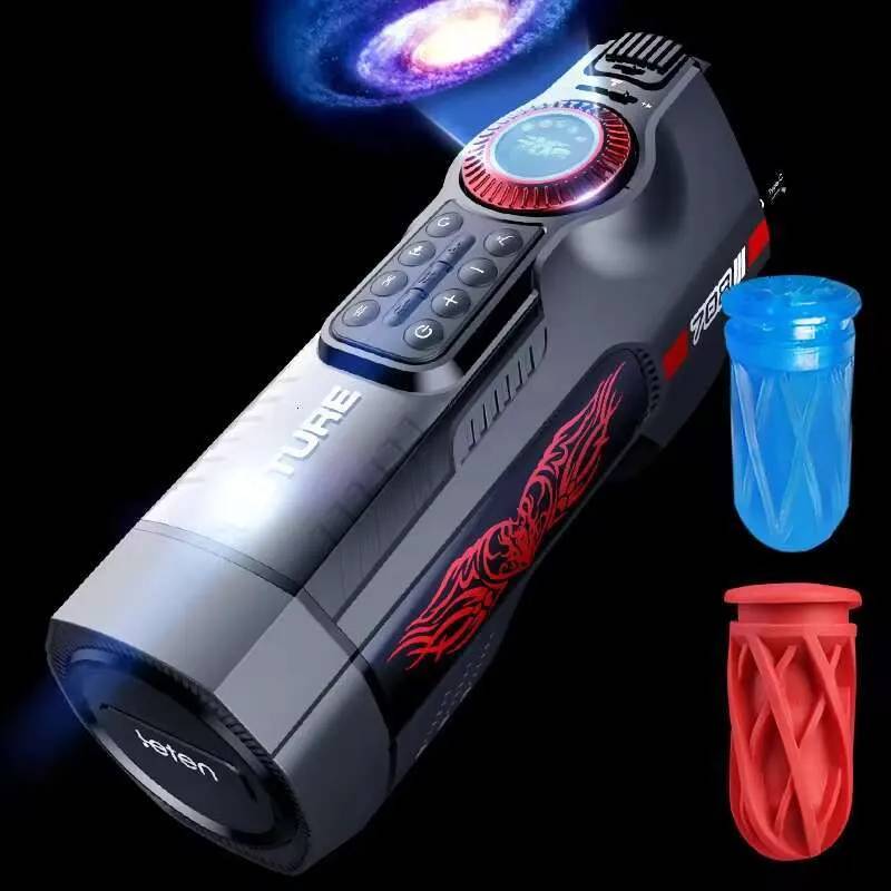 Âm đạo giả Leten Future 708 rung thụt sưởi ấm đa năng