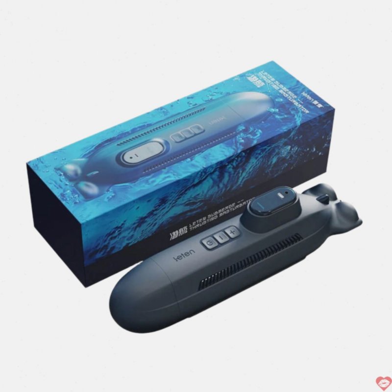 Âm đạo giả Leten Submerge gân gai đa năng siêu thật 