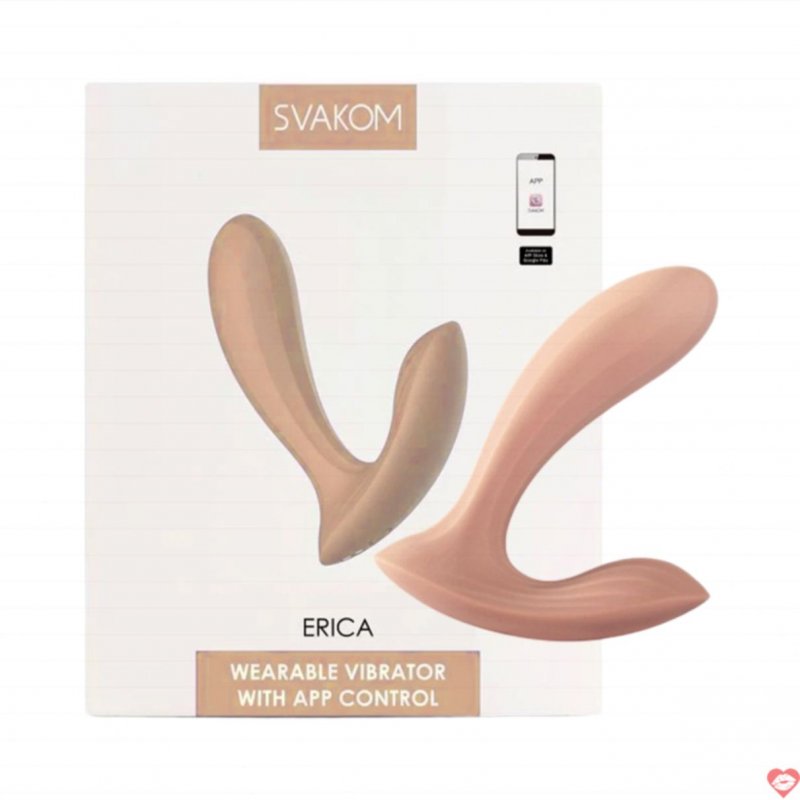 Máy massage Svakom Erica rung kép kích thích đa điểm cô bé 