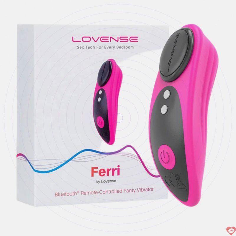 Máy massage Lovense Ferri rung mạnh điều khiển app điểm G 