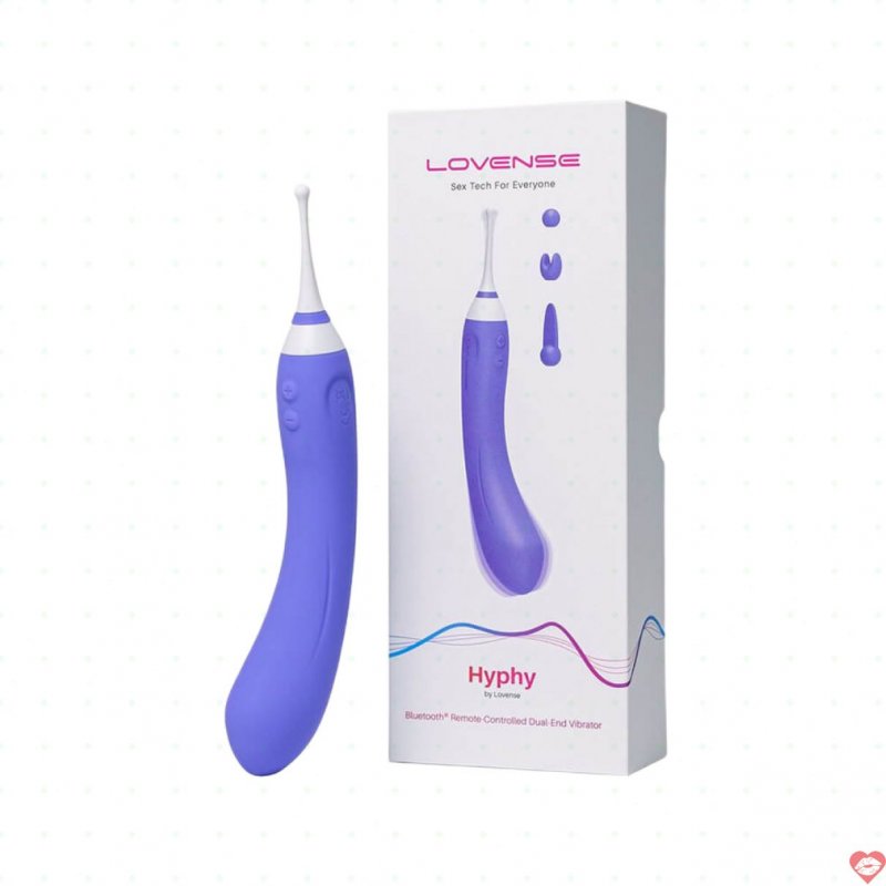 Máy massage 2 đầu Lovense Hyphy kích thích điểm G, điều khiển app 