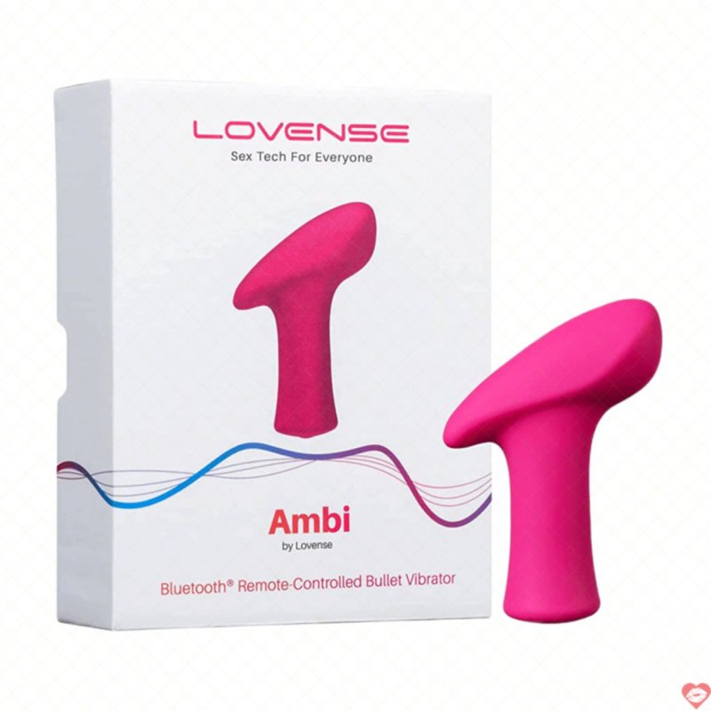 Máy massage điểm G Lovense Ambi điều khiển qua app rung đa cấp 