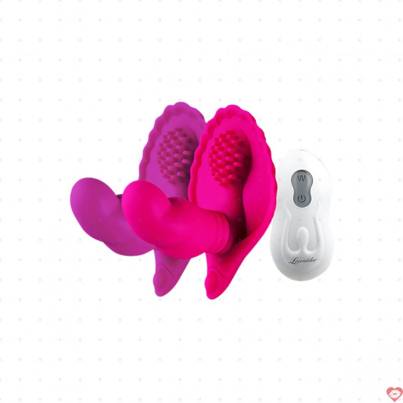 Dương vật giả Loveaider Boyfriend silicon mềm mại rung đa chế độ 