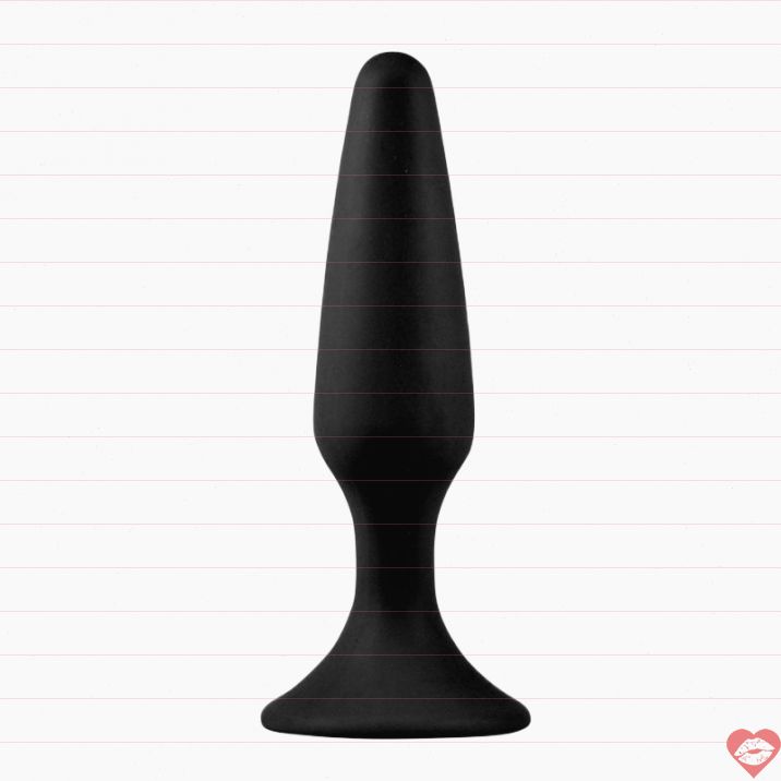 Lovetoy Lure Me Plug Đen S 12cm Silicone Hút Hồn 