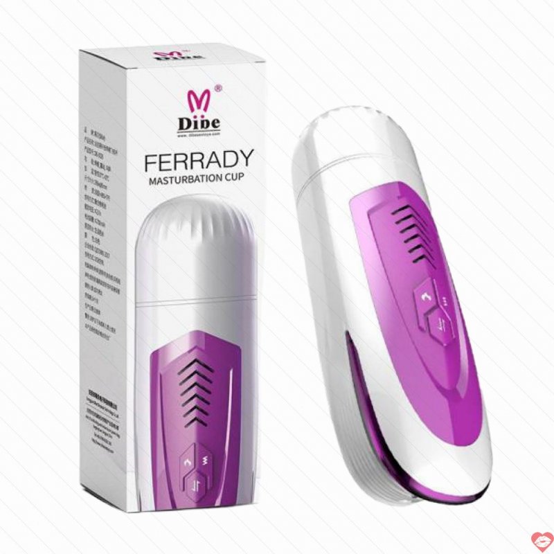 Máy thủ dâm Dibe Ferrady âm đạo giả rung thụt phát nhiệt 