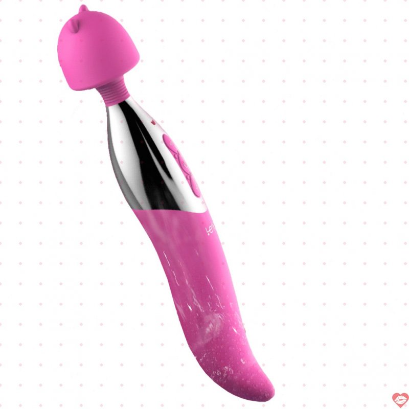 Chày rung lưỡi rung Leten Nhật Bản mát xa âm đạo toàn thân hiệu quả 