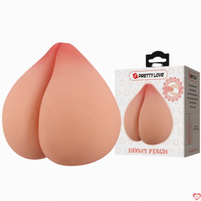 Âm đạo giả PrettyLove Honey Peach silicon y tế siêu mềm mại 