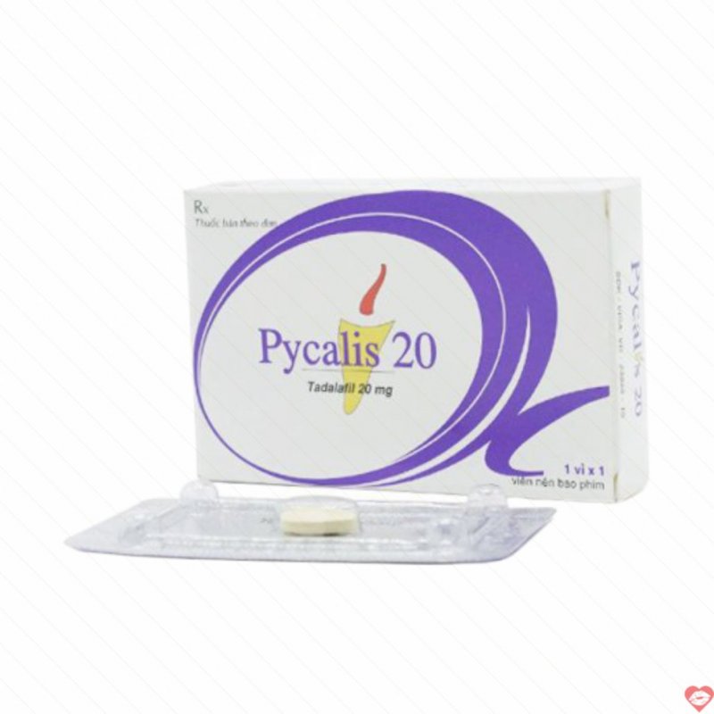 Thuốc cường dương Pycalis 20mg hỗ trợ sinh lý nam chính hãng giá tốt 