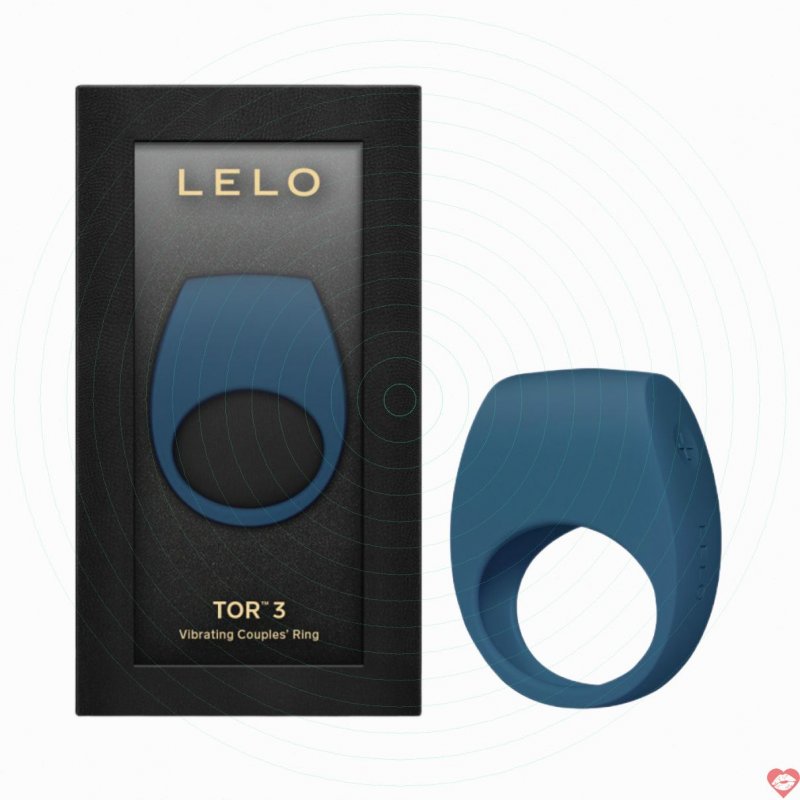 Vòng rung Lelo Tor 3 tăng khoái cảm nam nữ 8 chế độ rung 