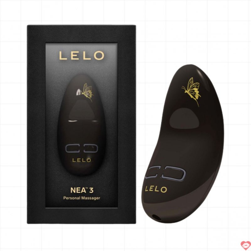 Máy massage Lelo Nea 3 Black đa chế độ rung siêu mượt nhỏ gọn sang trọng 