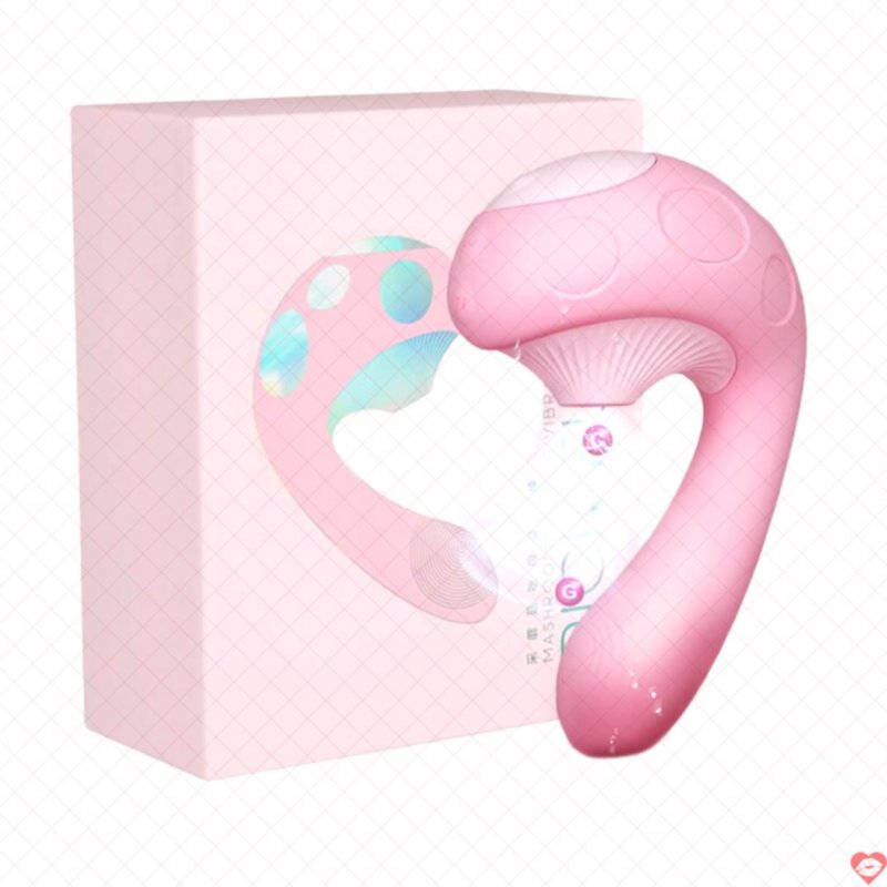 Máy massage 2 đầu Leten Pick Fun rung bú hút điểm G 