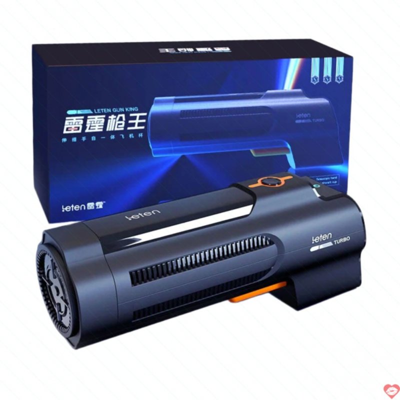 Âm đạo giả Leten King Of The Gun rung thụt bi xoay 