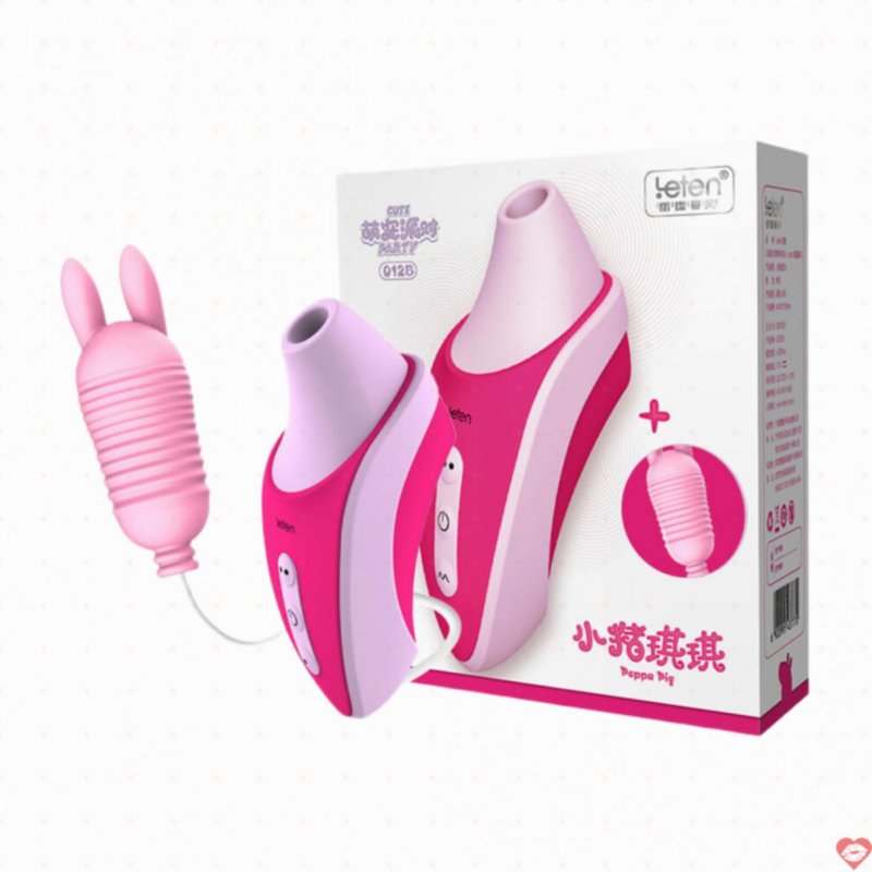 Máy bú mút Leten Peppa Pig 012B rung trứng tai thỏ thăng hoa 