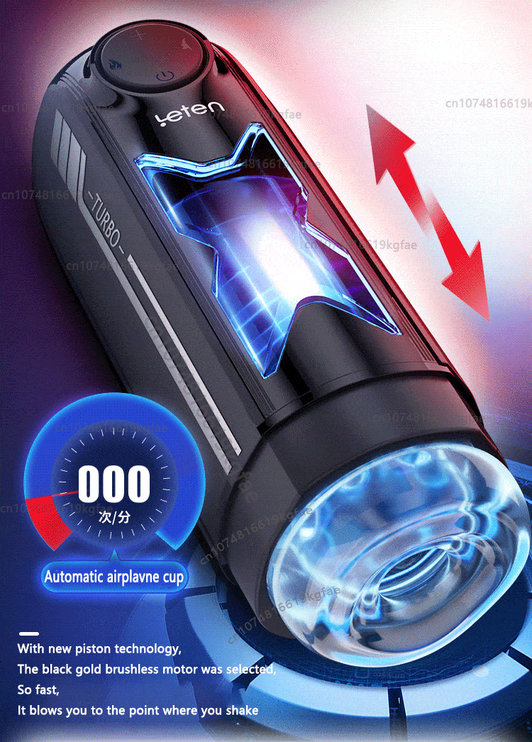 Âm đạo giả Leten X Speed rung thụt tự động cho nam tiện lợi