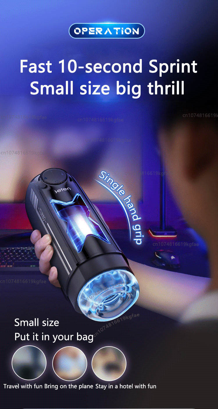 Âm đạo giả Leten X Speed rung thụt tự động cho nam tiện lợi