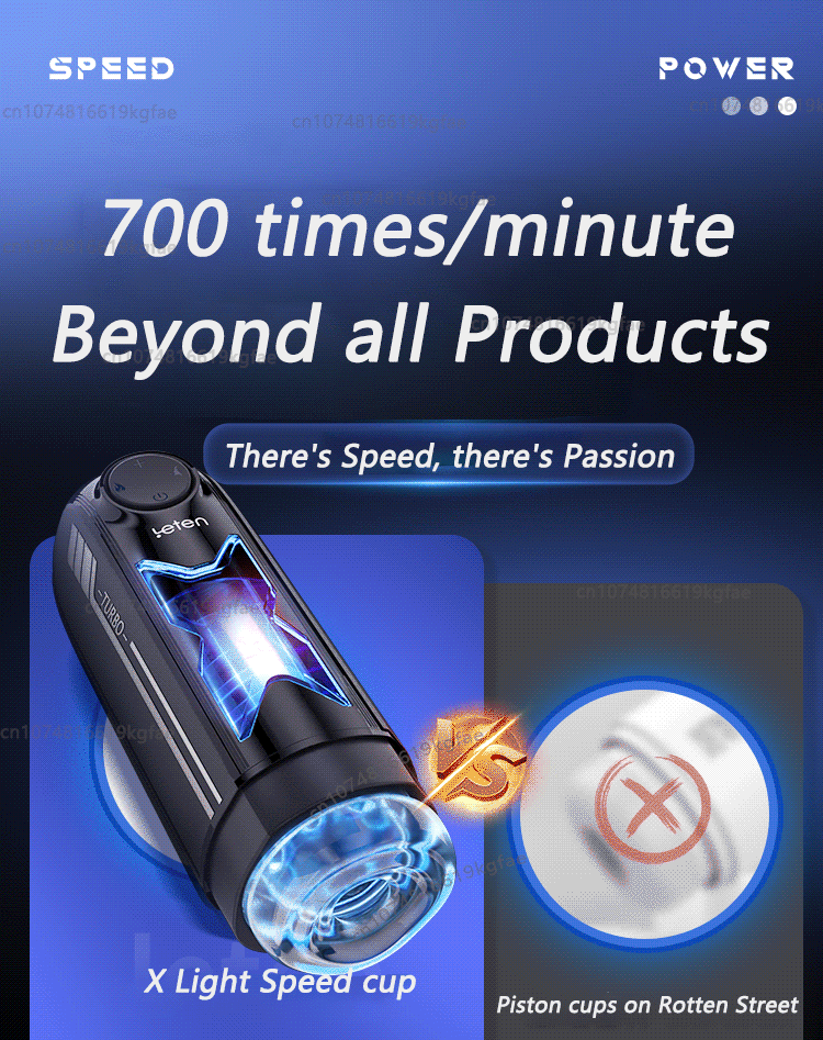 Âm đạo giả Leten X Speed rung thụt tự động cho nam tiện lợi