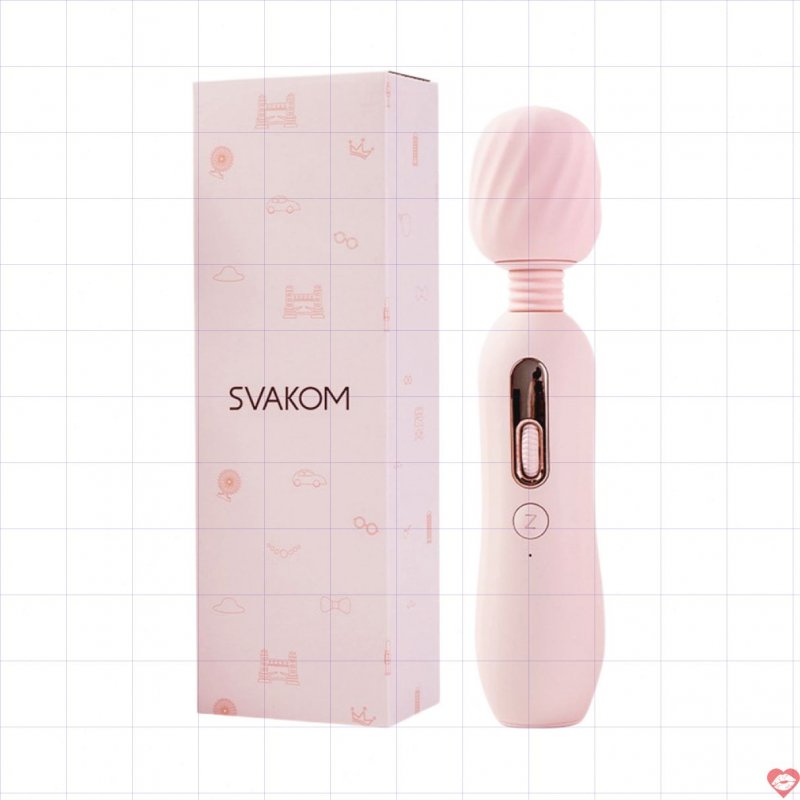 Chày rung nấm Svakom Zemalia Pink massage điểm G, sạc USB tiện lợi 