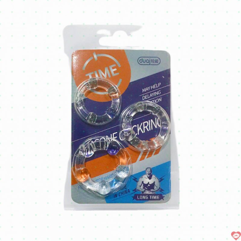 Vòng đeo Duai Long Time silicon chống xuất tinh sớm co giãn 