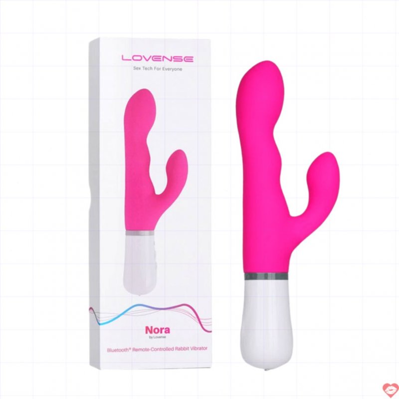 Dương vật giả Lovense Nora điều khiển app silicon mềm mại chân thật 