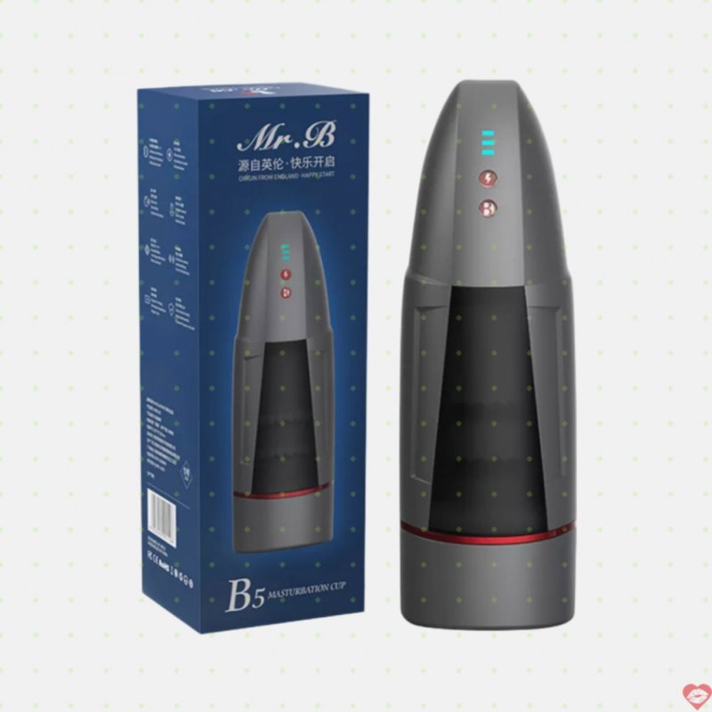Âm đạo giả Mr.B B5 cao cấp rung nhẹ mơn trớn sạc điện dễ sử dụng 