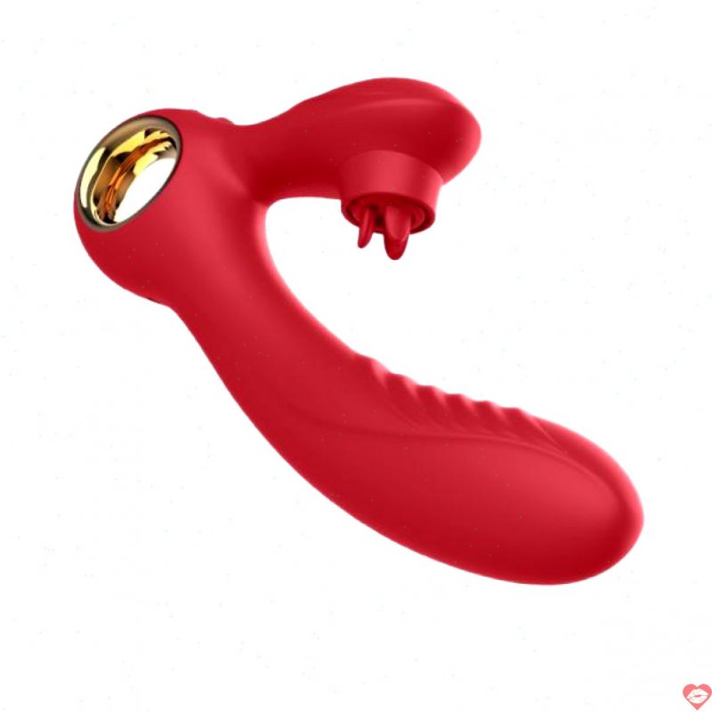 Dương vật giả rung mạnh phát nhiệt lưỡi liếm massage điểm G 1005005528036319