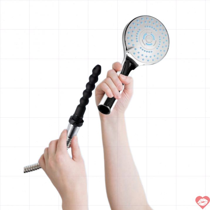 CleanStream Enema Vòi Tắm Silicon Sạch Bí Mật 