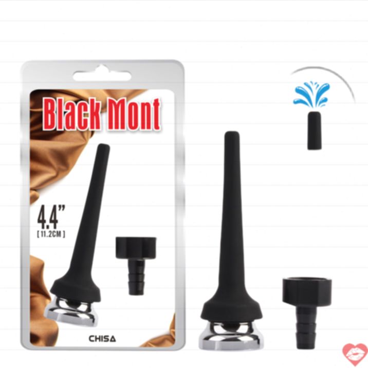 Black Mont Enema Douche Tapered Sạch Sâu An Toàn Tuyệt Đối 