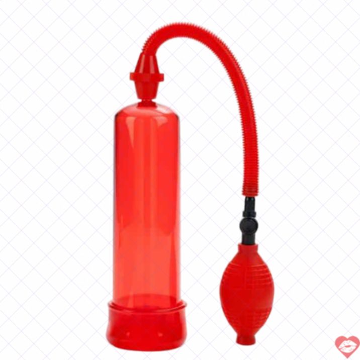 CalExotics Fireman Pump 19cm Đỏ Tăng Kích Hiệu Quả 