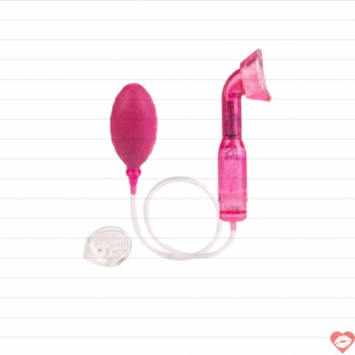 Clit Pump CalExotic Hồng 15cm Vacuum Rung Nhạy Cực 