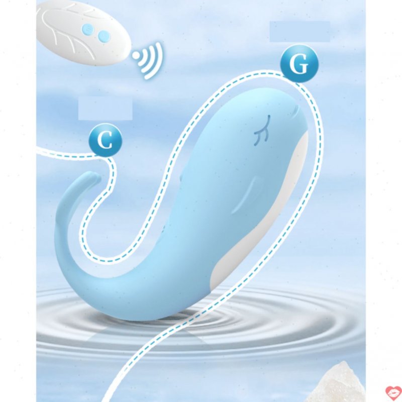 Trứng rung cá heo mini nhỏ gọn điều khiển từ xa tiện lợi dễ sử dụng 1005006208130208
