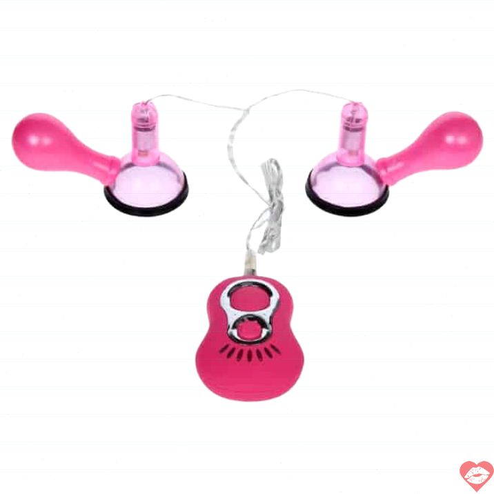 Pump Rung Núm Vú Baile Hồng - Massage Ngực Phê Lịm Kích Thích Mãnh Liệt 