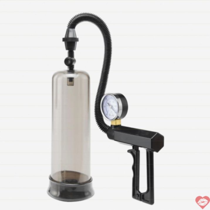 Pipedream Pistol Grip Bơm 23cm Pro Tăng Kích Thước Nhanh 