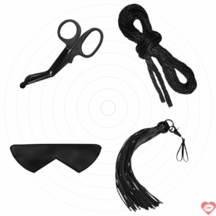 Sportsheets Rope Kit Shibari BDSM Học Thắt Dễ Dàng 
