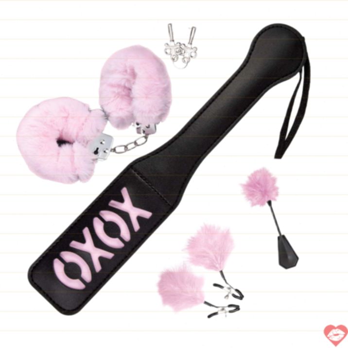 Naughty Pink BDSM Beginner Kit Gợi Cảm An Toàn Dễ Chơi 