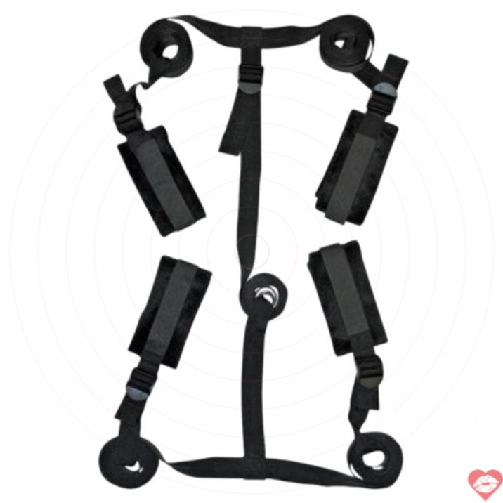 Sportsheets Bed Kit Còng Giường Bondage Dễ Lắp 