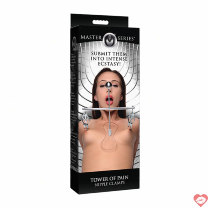 Master Tower Pain Nipple Clamp BDSM Siết Căng 
