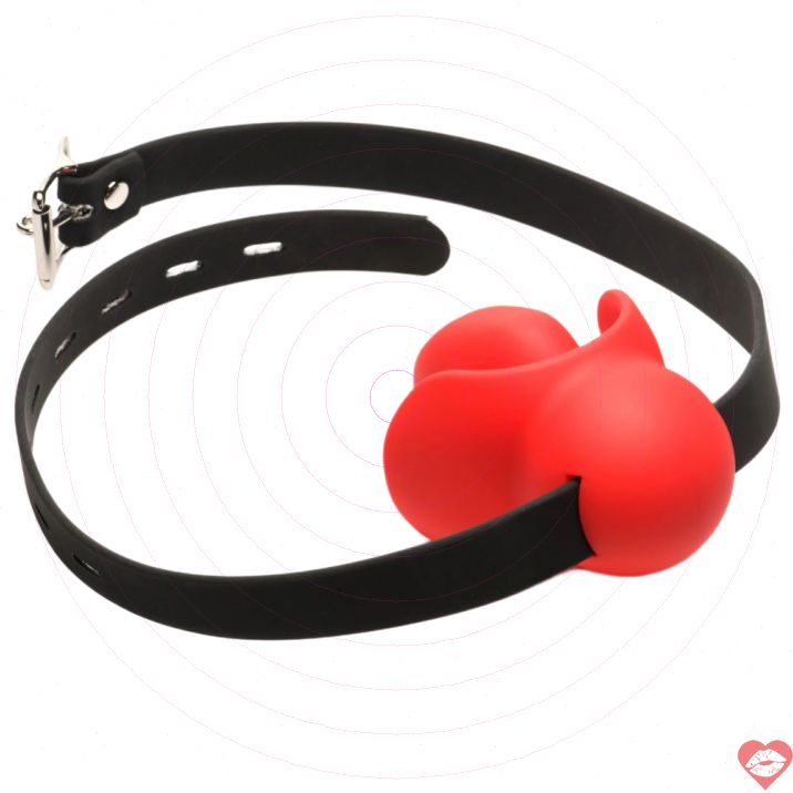 Master Gag Order Ball Siết Mạnh BDSM Chịu Lực 