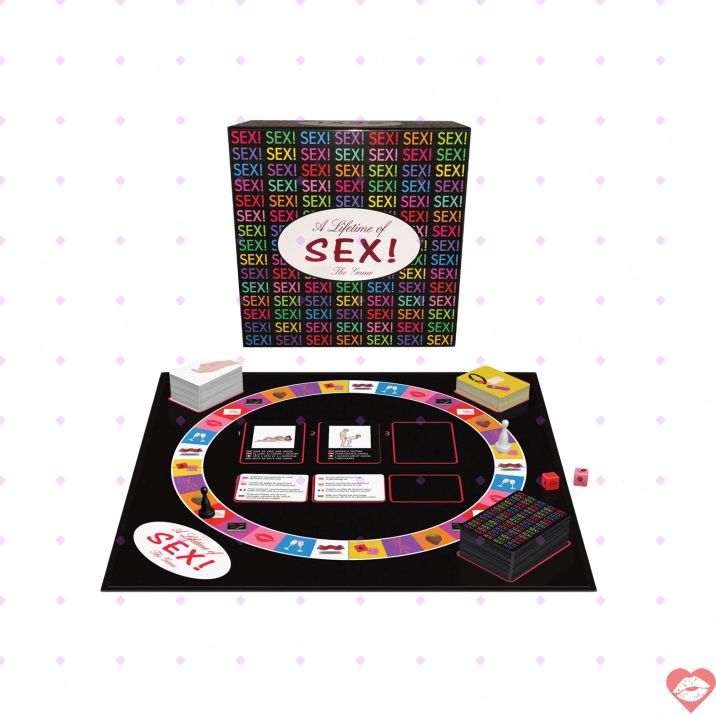 Board Game SEX Lifetime tiệc cặp đôi kích thích fantasy cuồng nhiệt 