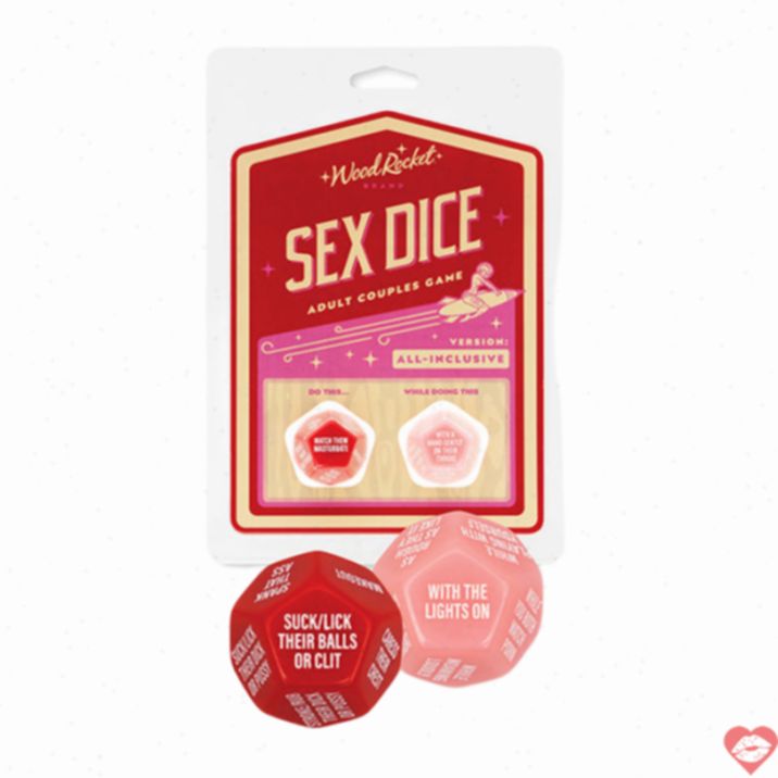 Wood Rocket Sex Dice Xúc Xắc Tình Yêu Nóng Bỏng 