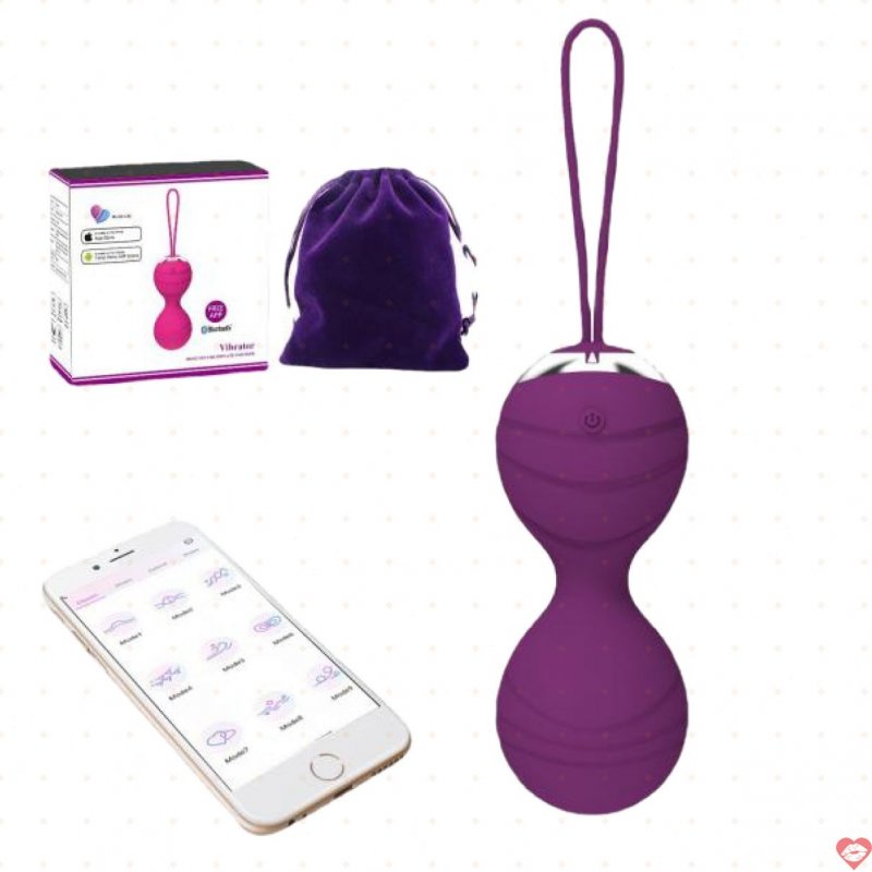 Bóng kegel se khít âm đạo điều khiển app trứng rung hồ lô cao cấp 1005002433652590