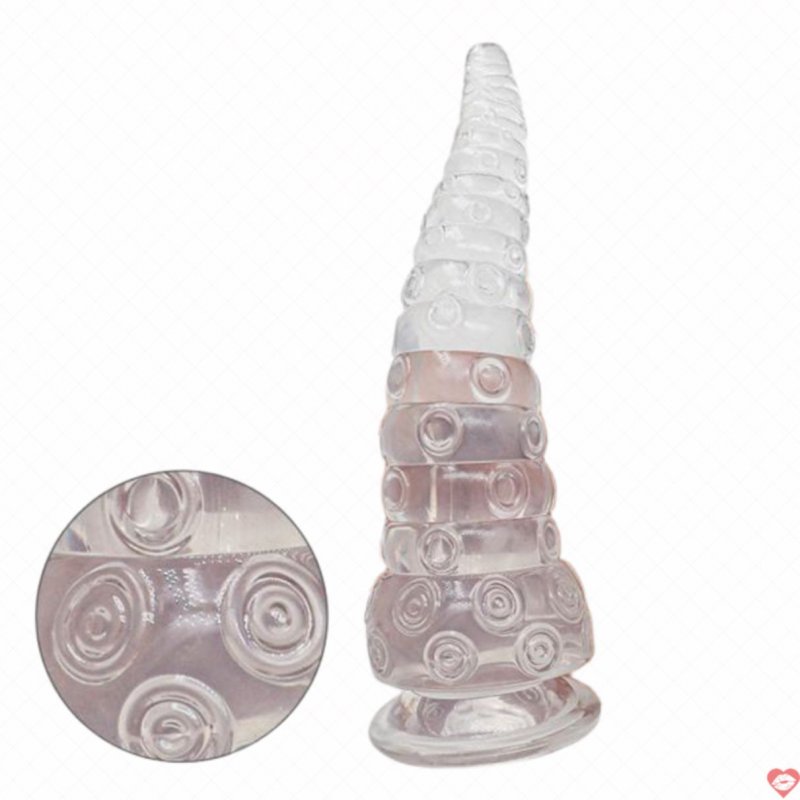 Dương vật giả cá sấu trong suốt dính tường silicon xoáy nổi mềm mại 1005005786029762