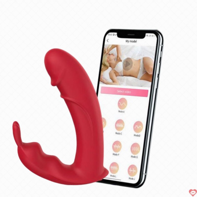 Dương vật giả tai thỏ Mirea Bluetooth điều khiển app rung đa chế độ thoải mái 1005006085909176